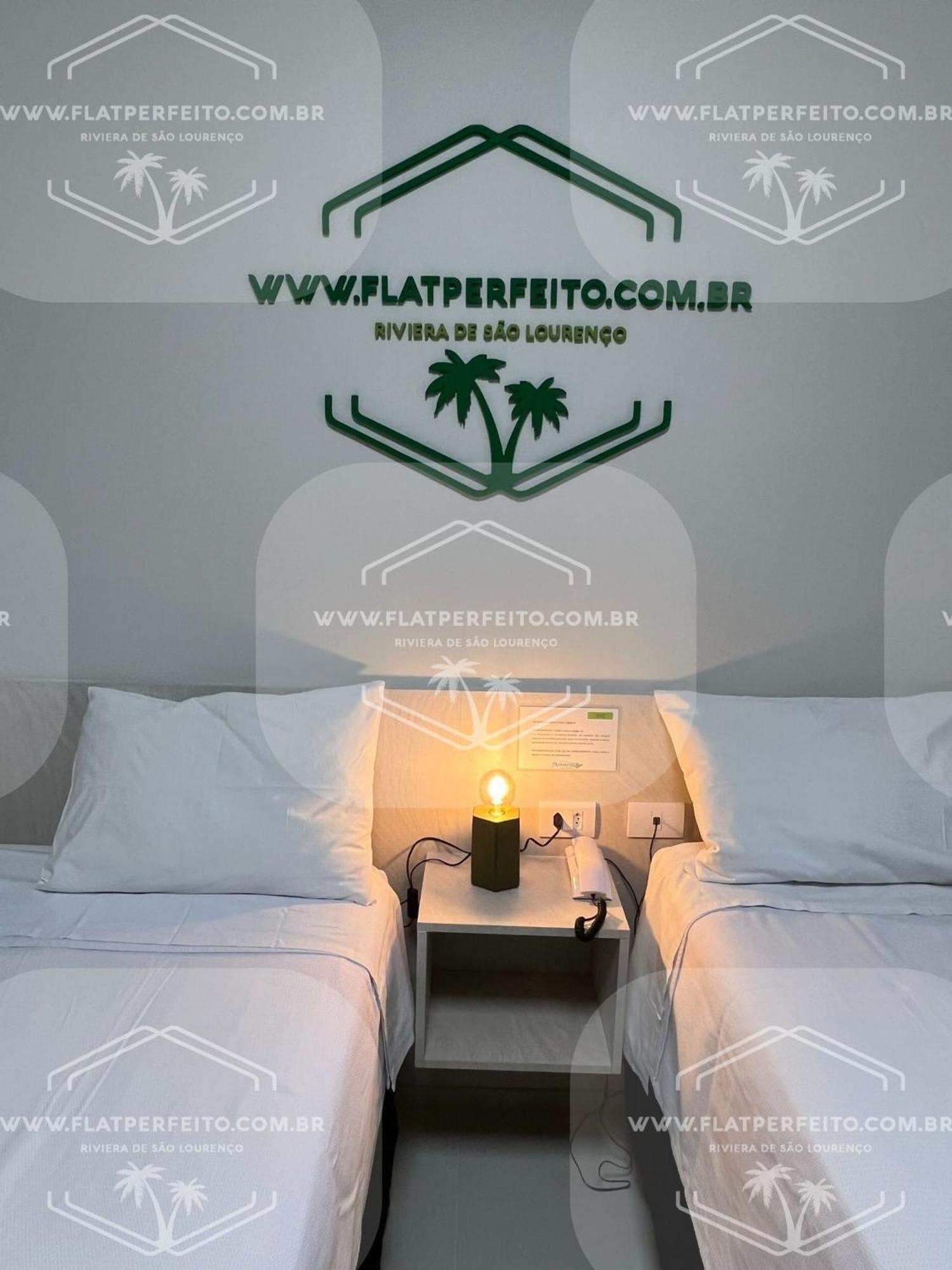 Flat Perfeito Flat Amarilis Em Riviera Sao Lourenco Com Cafe Da Manha E Enxoval Completo Toalhas Praia E Piscina Com Trocas Riviera de Sao Lourenco Eksteriør bilde